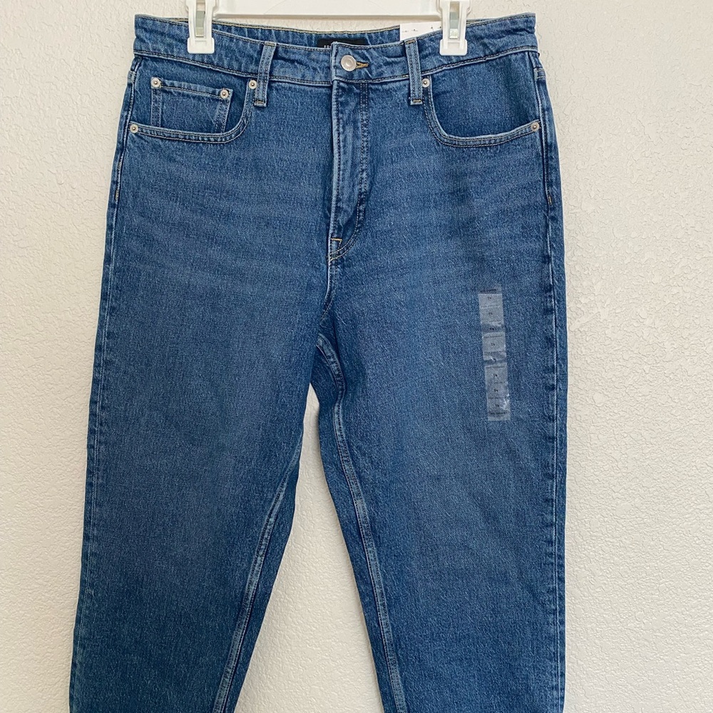 High waisted mom jeans